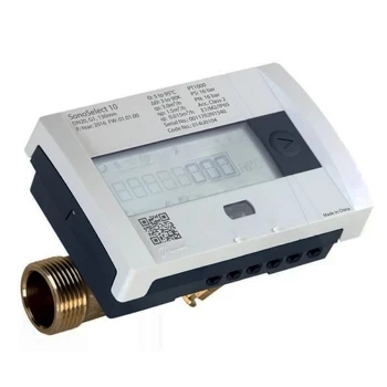 Эскиз Теплосчетчик ультразвуковой Danfoss SonoSelect10 Ду20 Ру16 резьбовой, квартирный, пропускная способность 2,5 м3/час, установка обратная, интерфейс M-Bus (014U0118P)