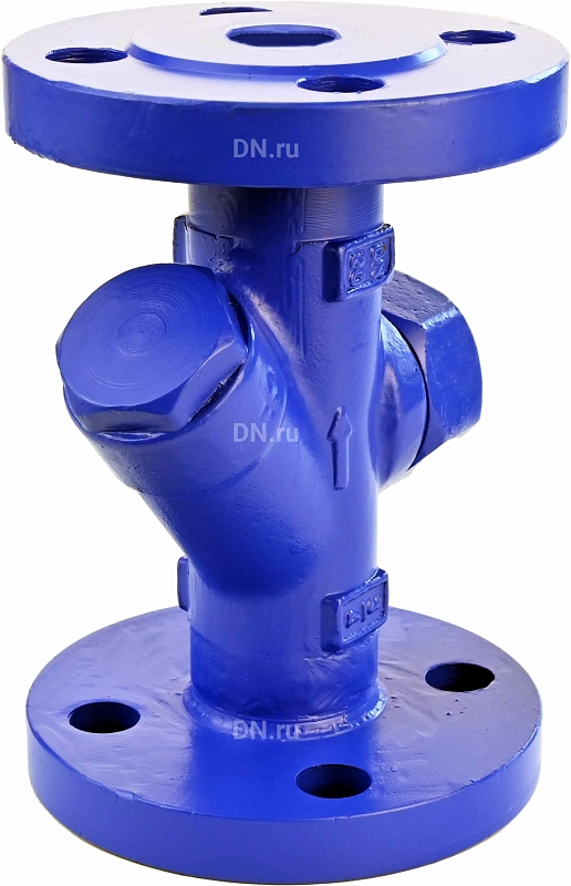 Конденсатоотводчик термодинамический STT2131M-F Ду15 Ру40 с фильтром, стальной, фланцевый