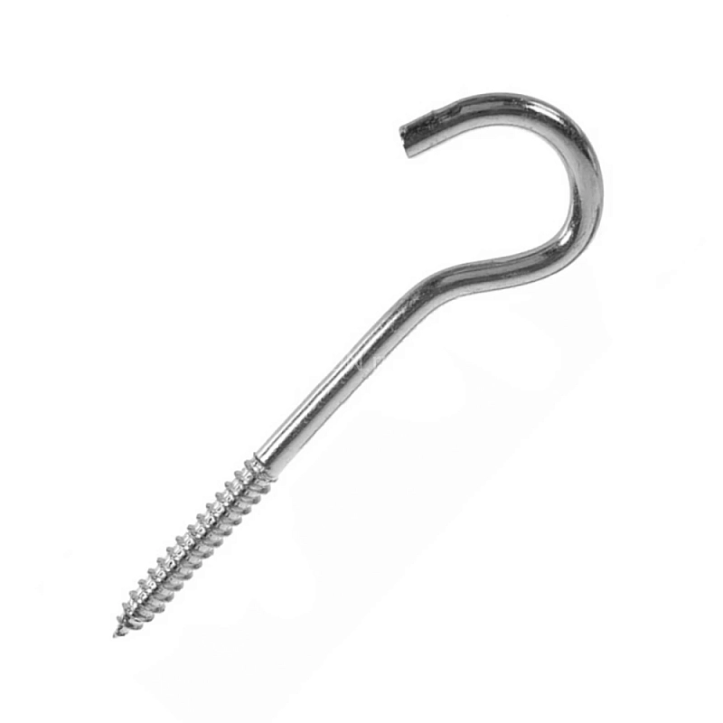 Шуруп Китай с полукольцом HS 5x70мм 2000шт, диаметр - 5мм, длина - 70мм, материал - сталь, покрытие - цинк, упаковка - 2000шт