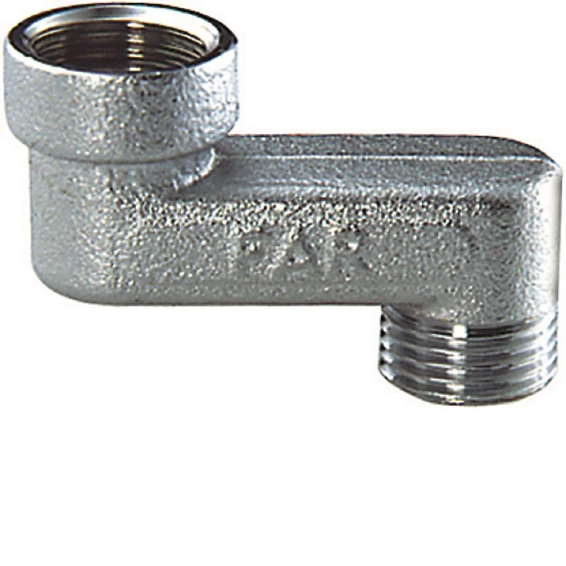 Эксцентрик латунный FAR FC 5560 1/2″x1/2″ Ду15x15 Ру10 Длина – 3 см, НР-ВР хромированный